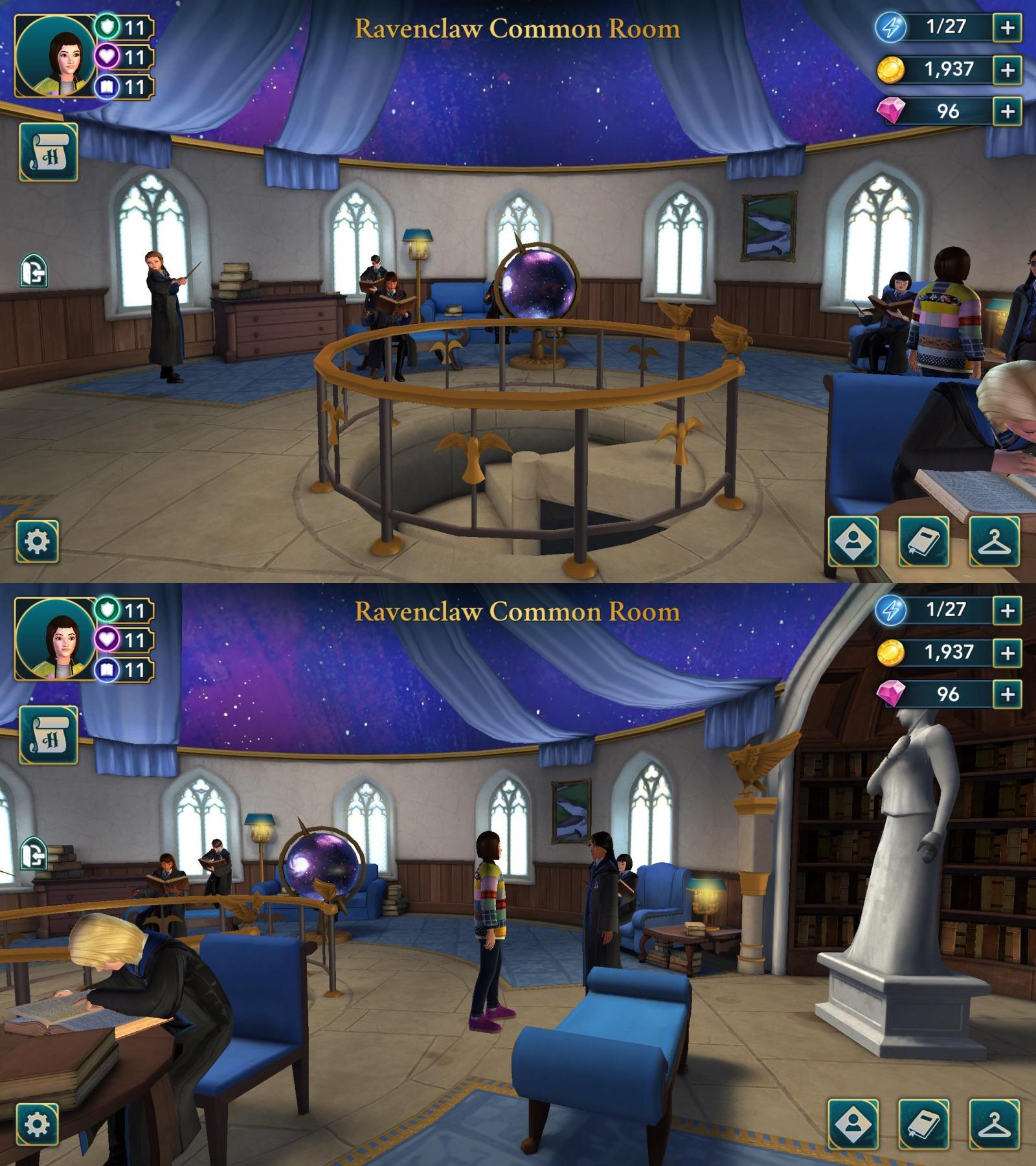 2208x2484 For anyone curious about how the Ravenclaw common room looks like