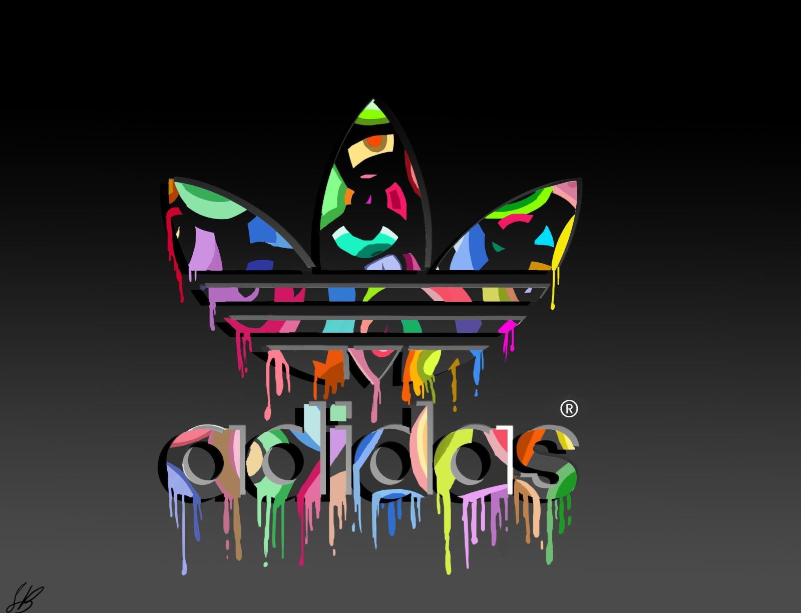 2566x1966 Colorful Adidas Logo wallpapers Collection