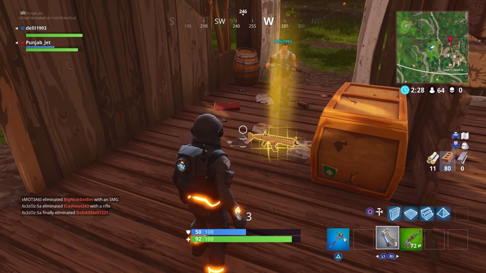 1920x1080 Fortnite Gold Scar Widescreen Desktop Wallpaper 766 1920x1080 px