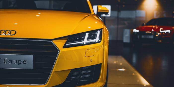 6000x4000 Yellow Audi Car · Free Stock Photo
