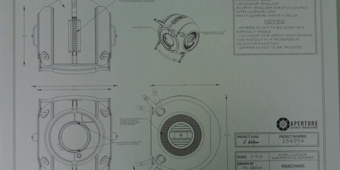 2048x1536 Wheatley Blueprints : Portal