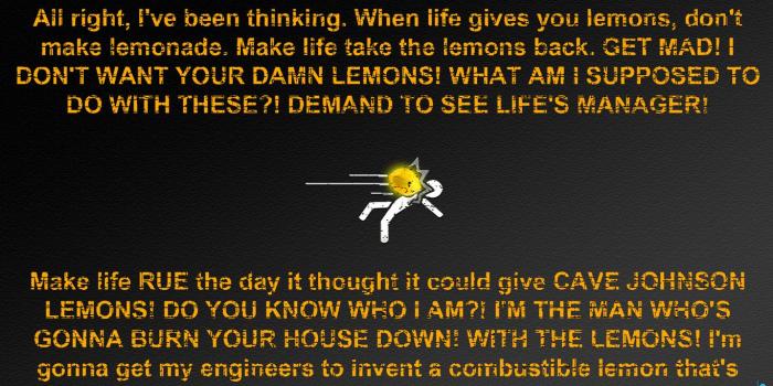 1366x768 Lemons Portal 2 Wallpaper – Home Exsplore