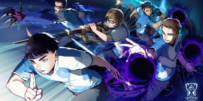 2560x1440 16 teams. 16 artists. Worlds Wallpapers are Here. | League of Legends