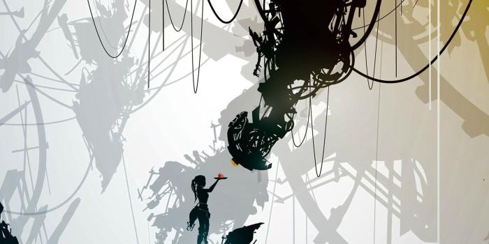 1920x1080 Artwork, video games, Portal (game), Portal 2 HD wallpaper