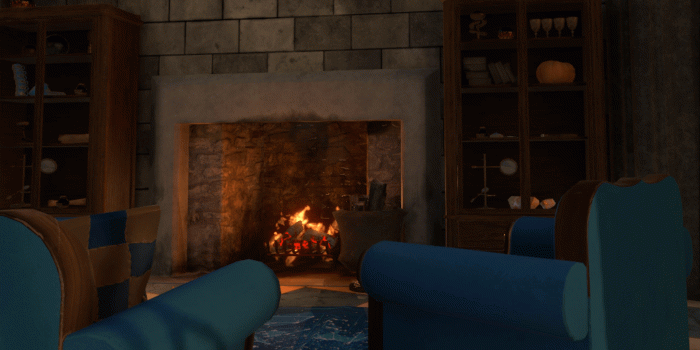 1920x1080 Ravenclaw Common Room VR by ColinCW