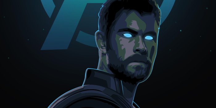 3840x2160 Thor Minimalist Avengers Endgame 2019 4K 3840x2160 Ultra HD Wallpaper