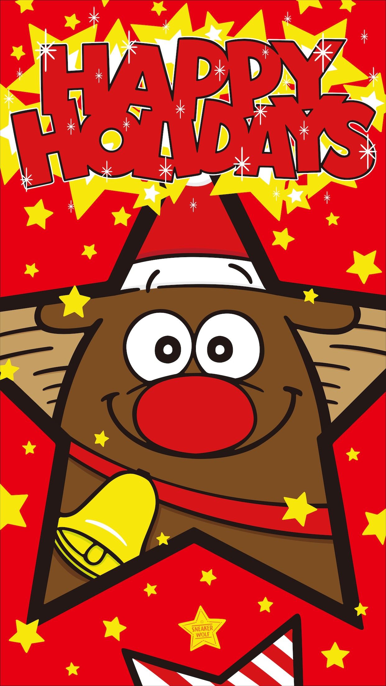 1242x2207 Iphone 7 Supreme Cartoon Wallpaper