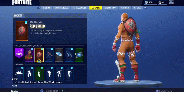 1920x1080 Merry Marauder + Red Shield : FortniteFashion