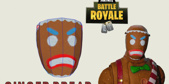 1680x1050 Gingerbread Man / Merry Marauder / Fortnite Patterns / Fortnite