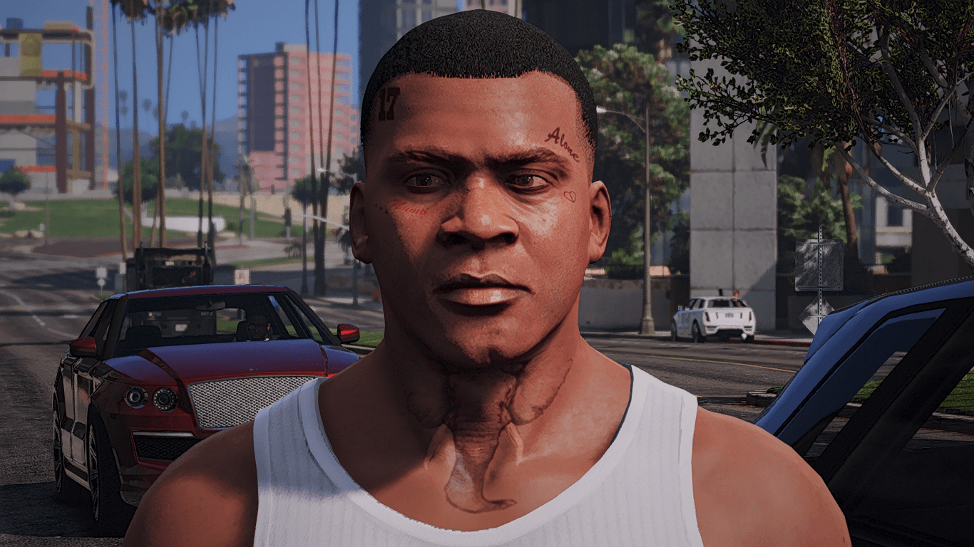 1366x768 XXXTENTACION Face Tattoos - GTA5-Mods.com