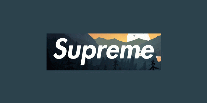 1920x1080 Supreme x Firewatch 1920x1080 | WALLPAPERS in 2019 | Laptop