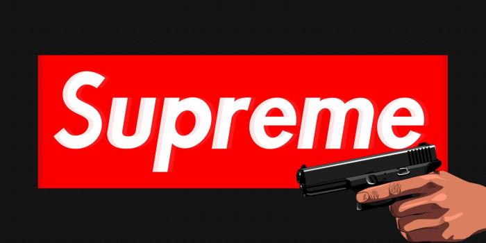 1600x900 Red and white Supreme wallpaper HD wallpaper | Wallpaper Flare