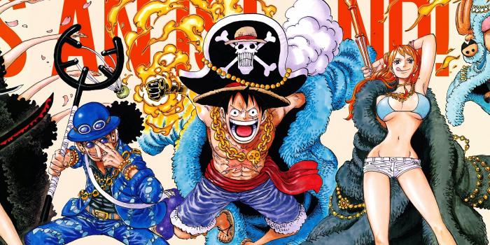 3840x2160 Luffy Usopp Nami One Piece 4K #8055