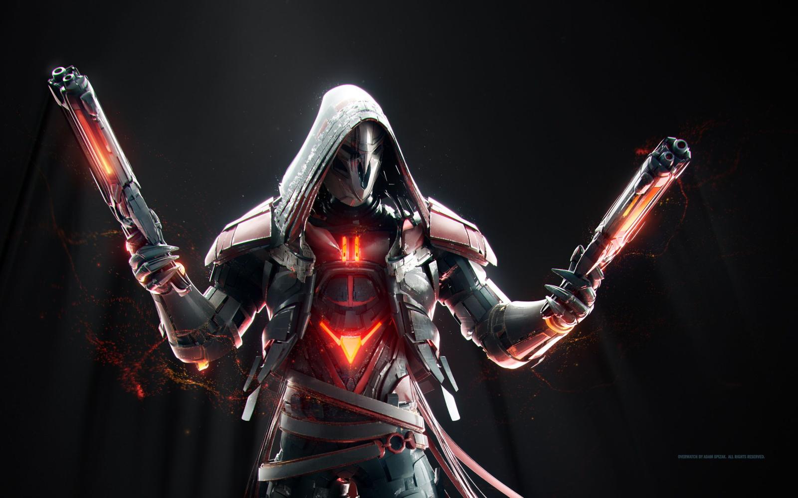 2560x1600 Wallpaper Reaper, Overwatch, HD, Games, #7685