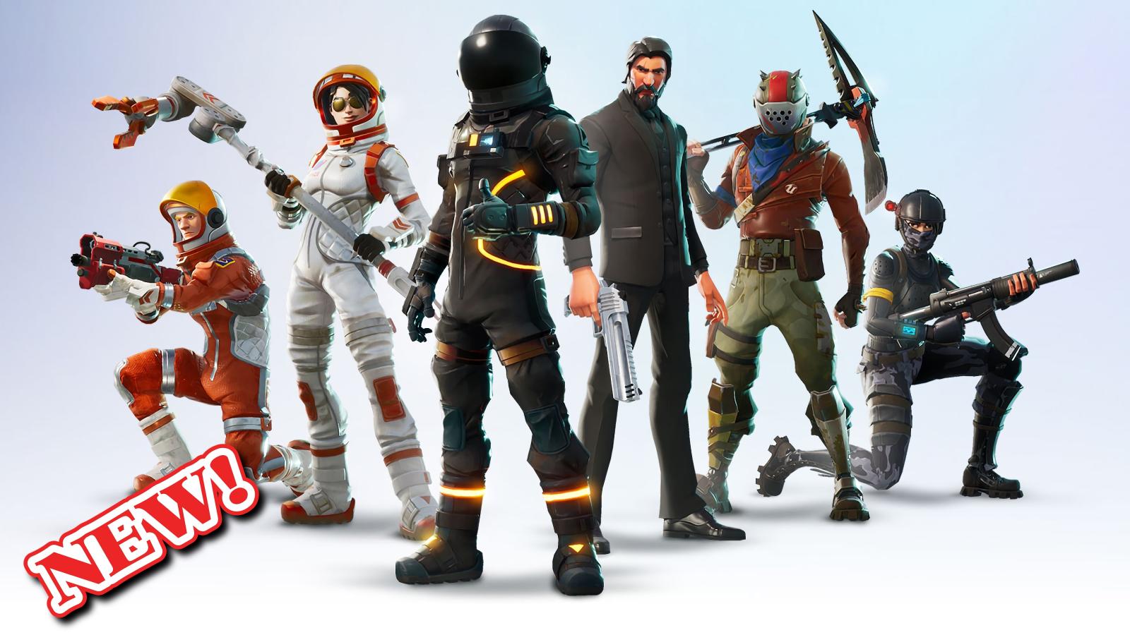 3840x2160 Fortnite popular skins Wallpapers - Top 10 skins - New Tabsy