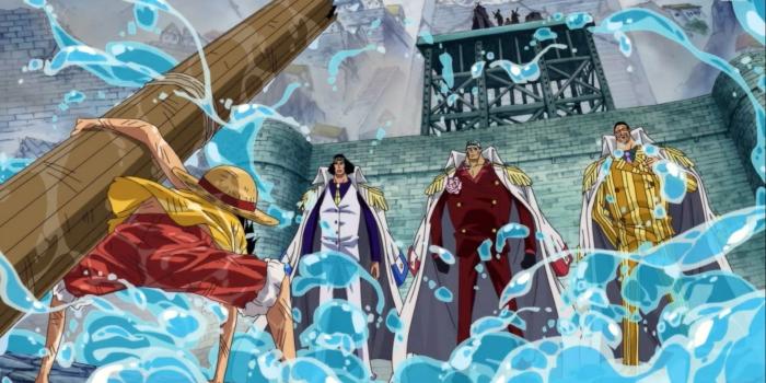 1920x1080 Luffy & 3 Admirals - One Piece Wallpaper (34496650) - Fanpop