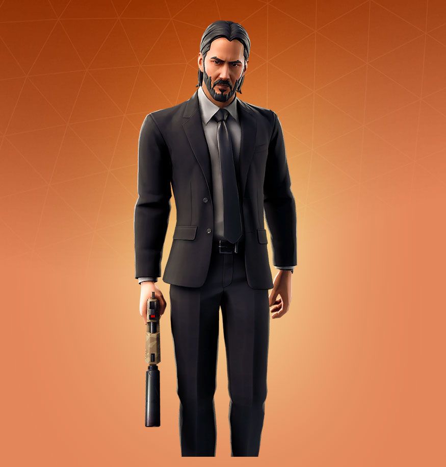 875x915 Fortnite John Wick Skin - Outfit, PNGs, Images - Pro Game Guides