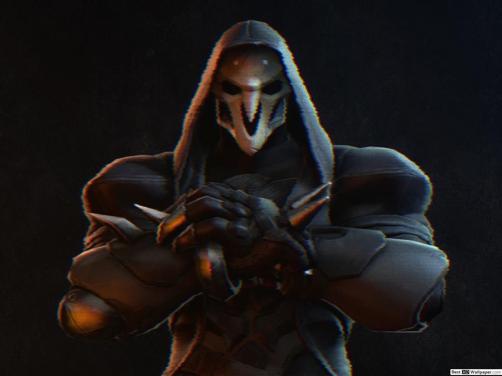 1024x768 Reaper of Overwatch HD wallpaper download