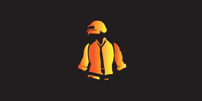 2560x1440 Downaload Minimal, PUBG, video game, yellow, helmet guy, art