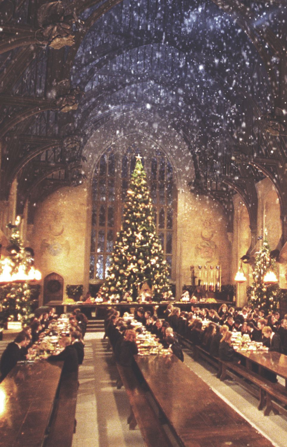 964x1499 the great hall | You made me feel | Natal, Harry Potter