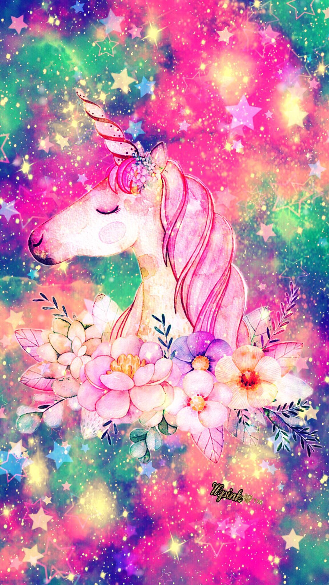 1080x1920 Unicorn Glitter Wallpaper - Glitter Unicorn Wallpaper Iphone (#92980