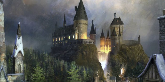 1920x1200 Harry potter castle fantasy Hogwarts witvh wallpaper | 1920x1200