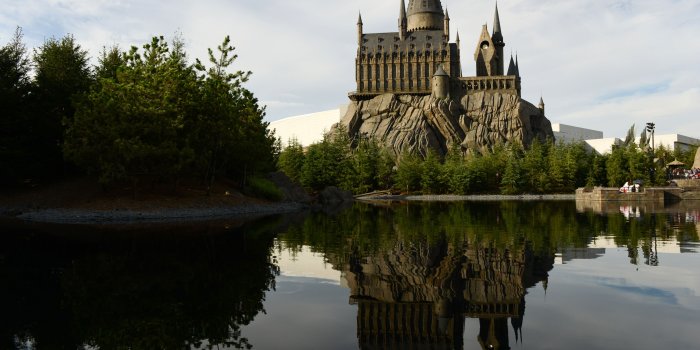4000x2670 Harry Potter, Tree, Magical World, Medieval Architecture, Castle HD