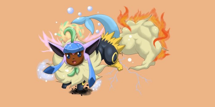 1600x900 Cute eevee evolutions wallpaper Gallery