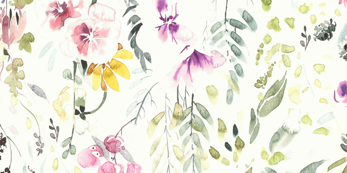 1080x1080 Meadow Floral Wallpaper