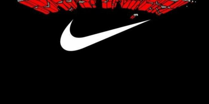 736x1306 Red Nike Wallpaper