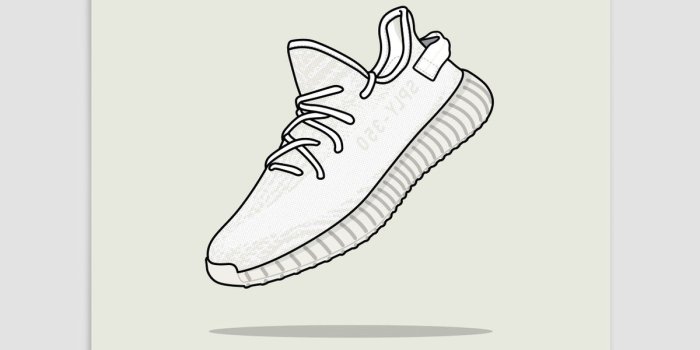 1200x1503 Image of Yeezy 350 v2 Cream White (1) | Dope art in 2019 | Sneaker