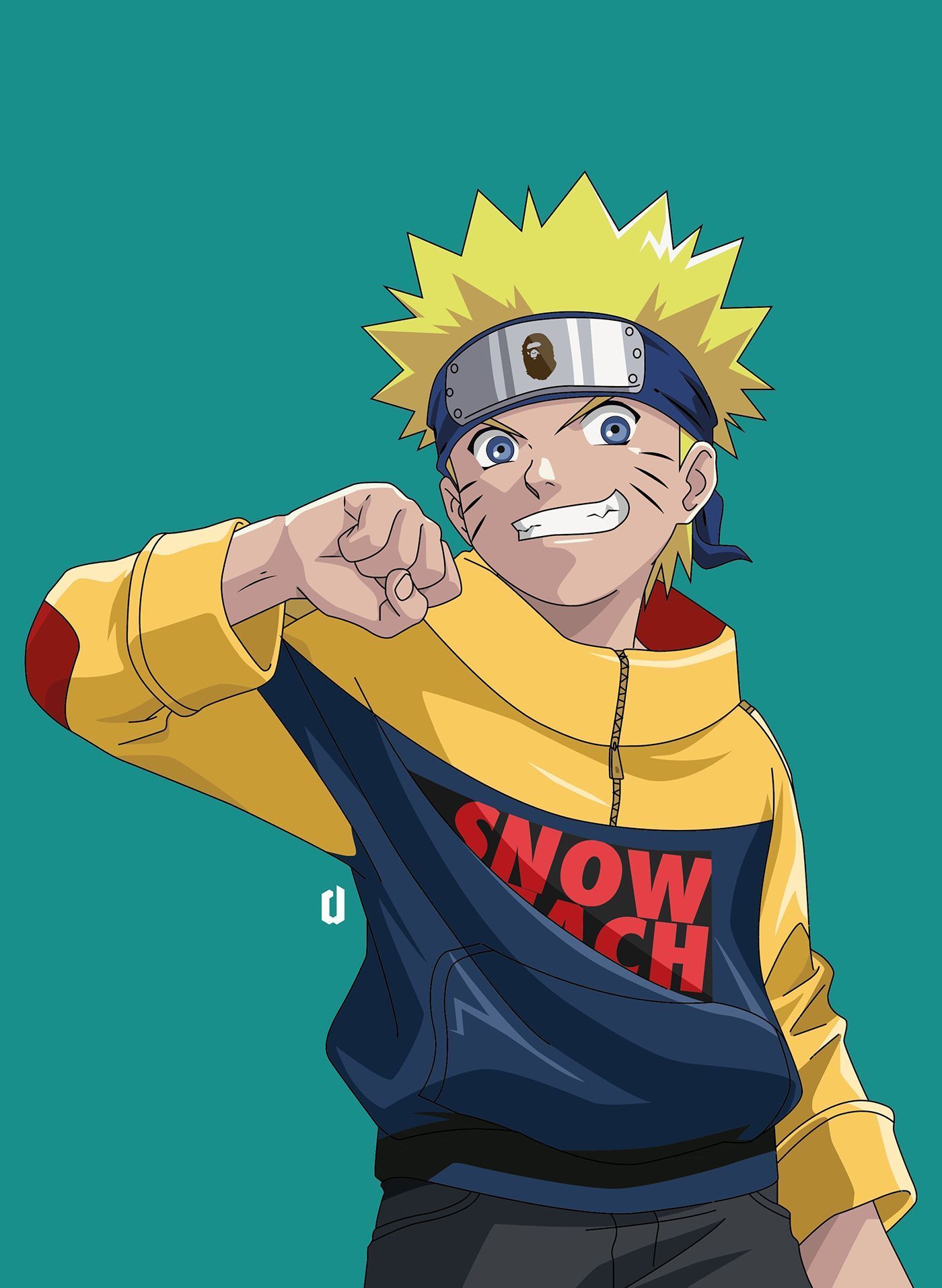 1400x1915 Naruto Supreme Nike Wallpapers - Top Free Naruto Supreme Nike