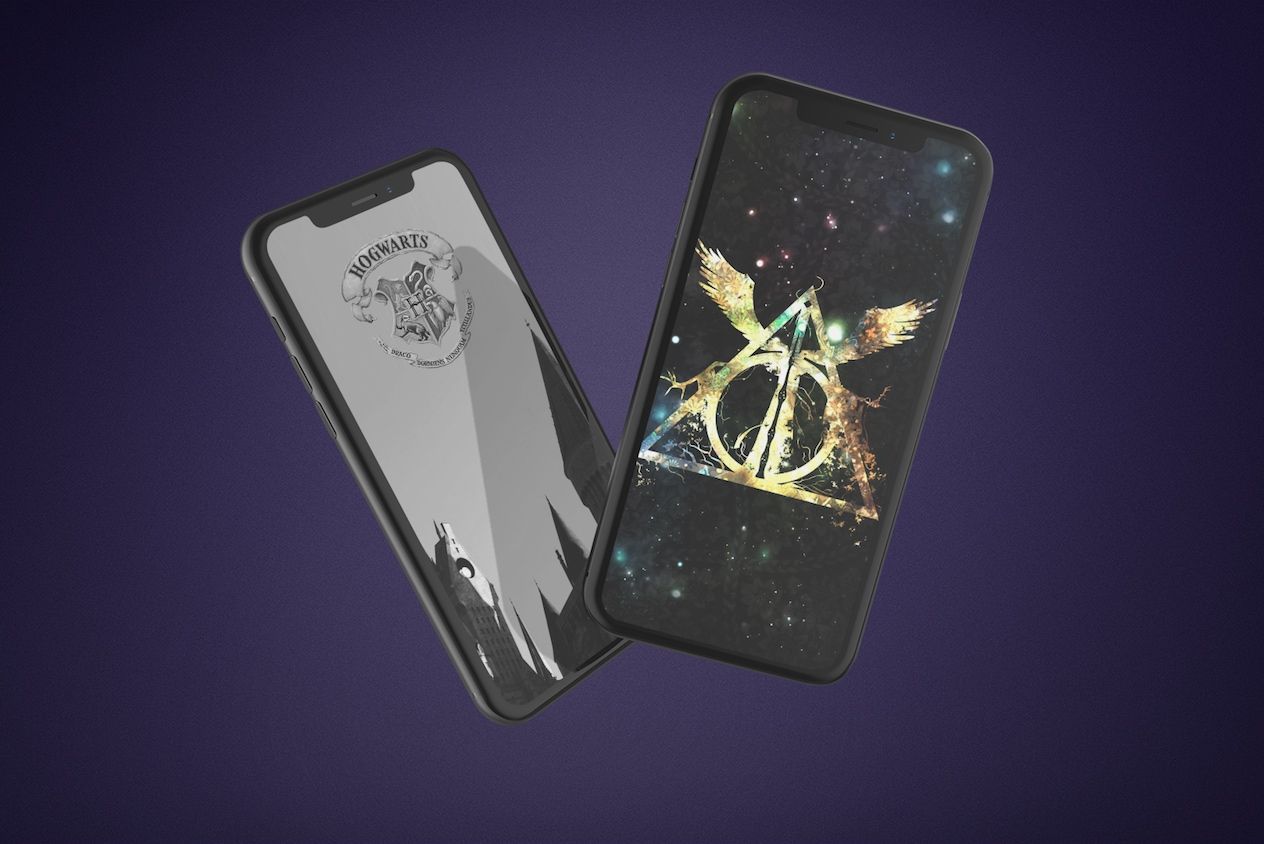 1264x844 Minimal Harry Potter iPhone wallpapers