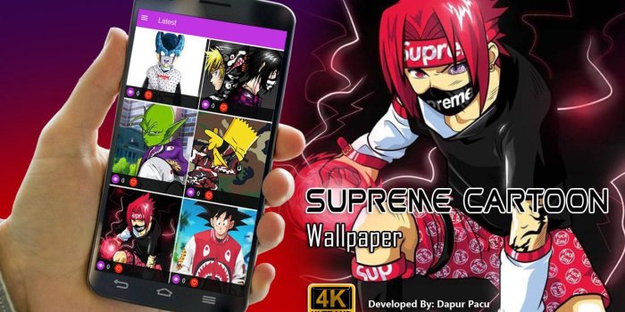 1280x720 Supreme Cartoon Wallpaper for Android - APK Download