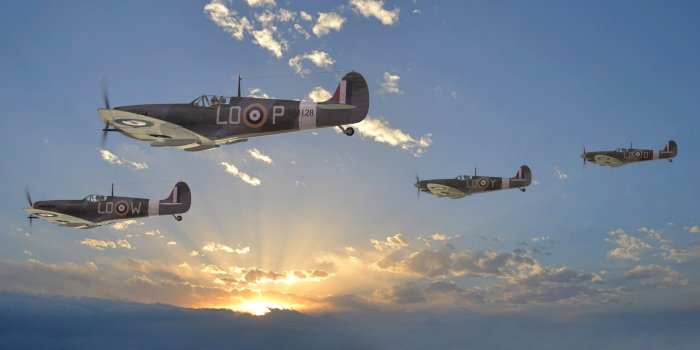 2665x1200 Supermarine Spitfire Wallpaper 21 - 2665 X 1200