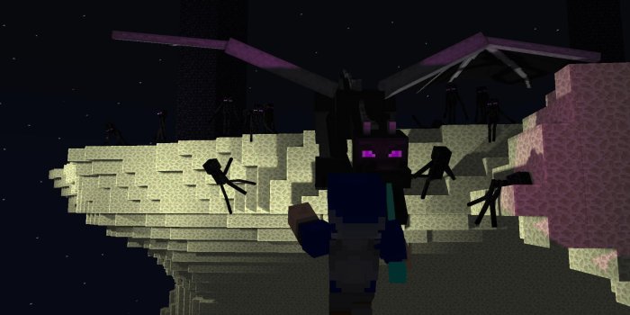 1920x1080 the Ender Dragon [wallpaper] - Wallpapers and art - Mine-imator forums