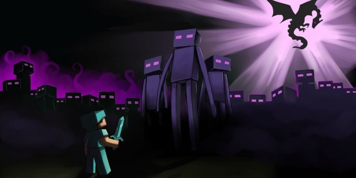 2048x1152 74+ Enderdragon Wallpapers on WallpaperPlay
