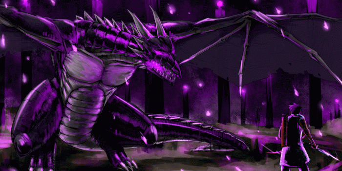 1280x1024 Best 51+ Minecraft Steve Riding the Ender Dragon Wallpaper on