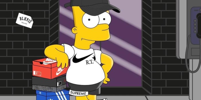 1080x1080 Simpson Supreme Wallpaper (34+) - HD Nice Wallpapers