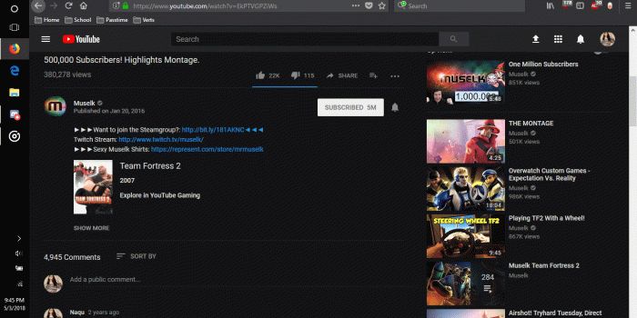 1366x768 2 Years ago, I had a humble dream. Congrats on the 5 million Pointy