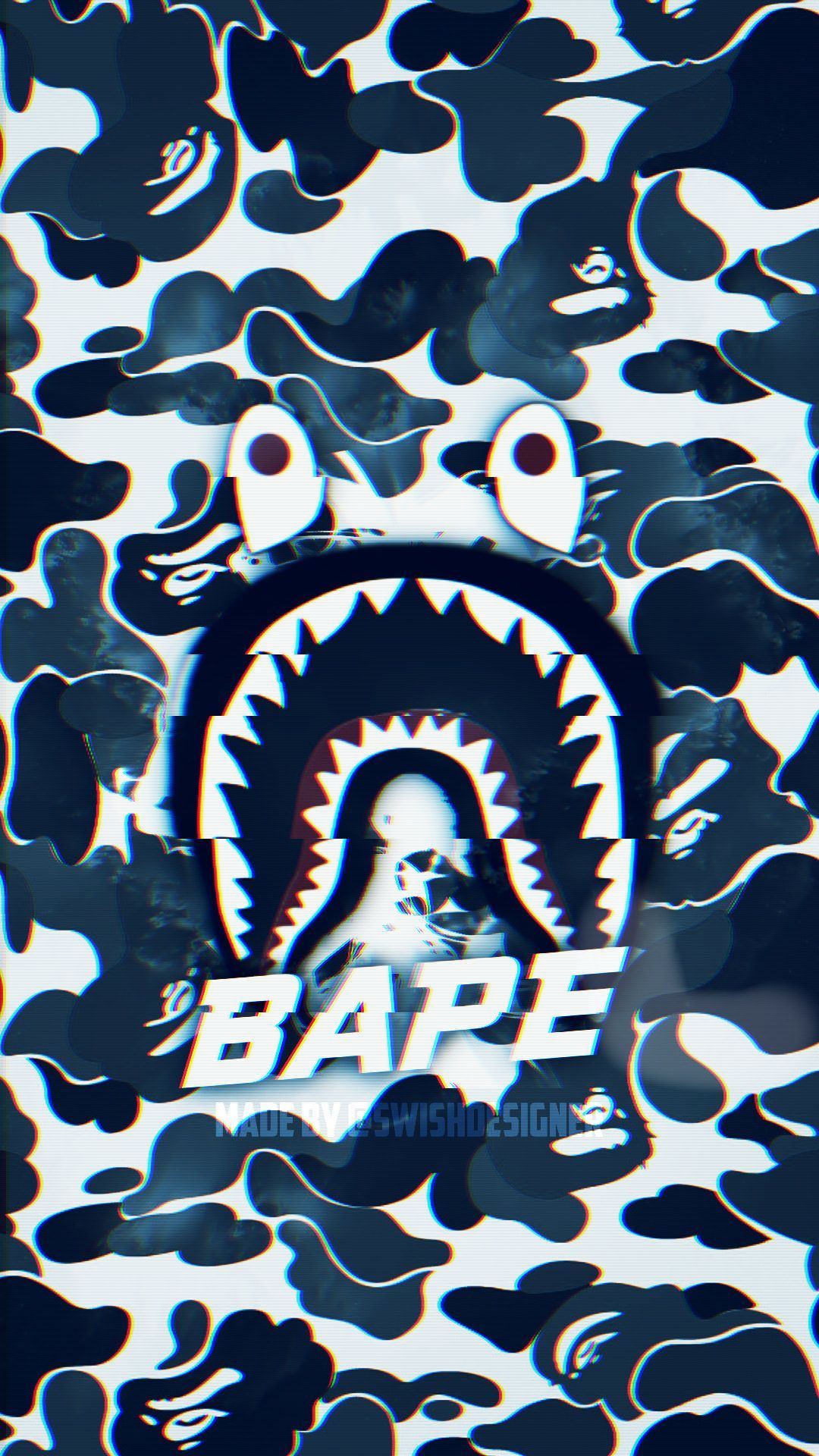 1080x1920 Supreme Bape Wallpapers