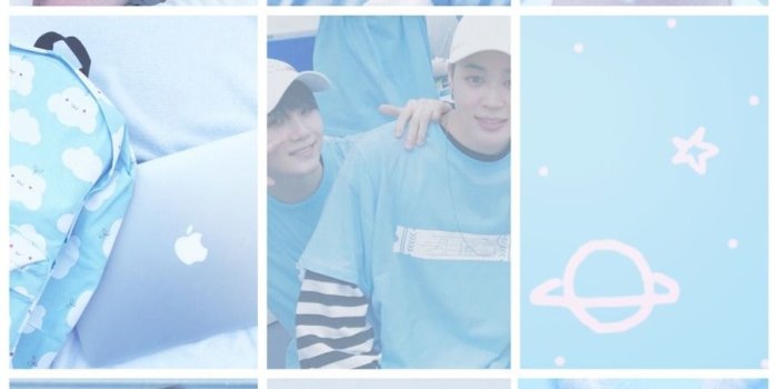 906x1280 BTS Moodboards — Light blue yoonmin aesthetic (wallpaper version)...