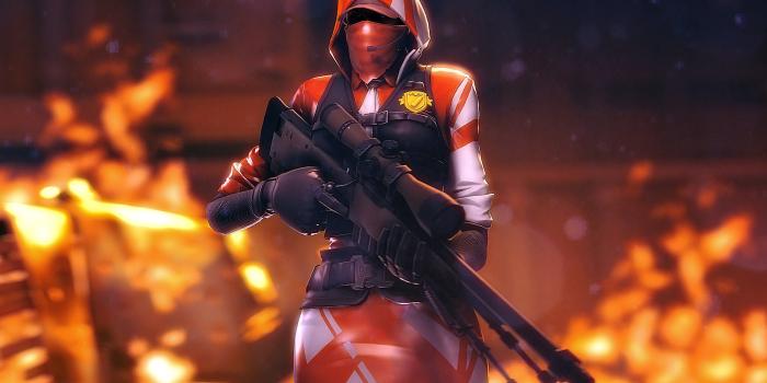 3840x2400 Fornite Skull Trooper Skins Wallpaper 2048×1152 ace sniper rifle