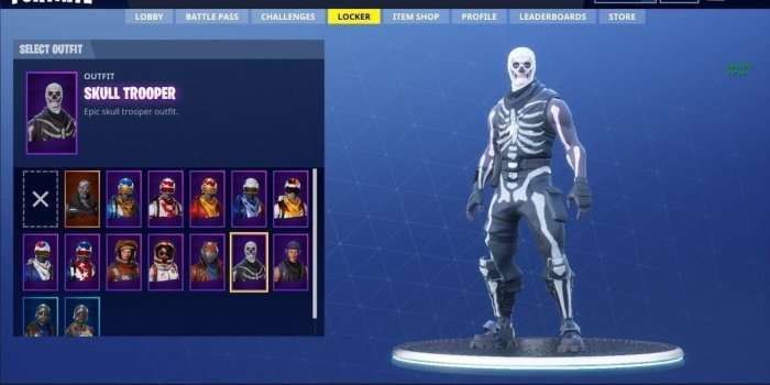 1202x676 Fornite Skull Trooper Skins Wallpaper Lock Screen Pinterest