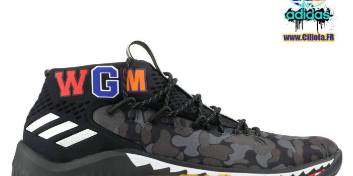 1024x768 New Products Adidas Lady 4 Basketball Shoes Lillard Damian Man Black