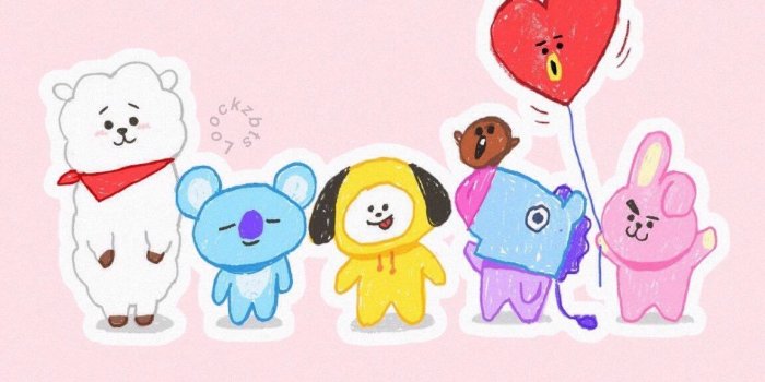 1152x2048 BT21 Wallpapers