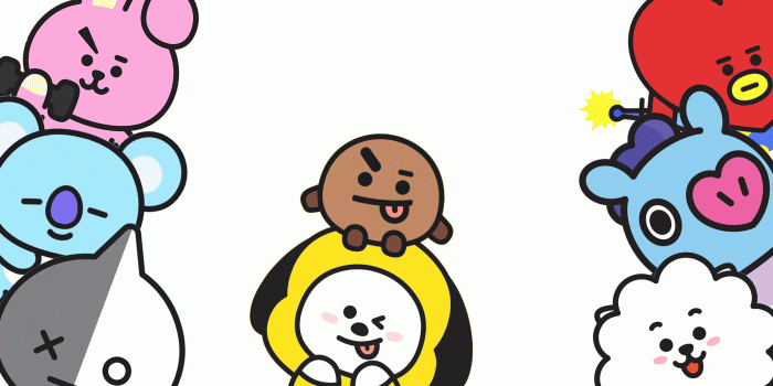 1920x1080 Simple Bt21 Desktop Hd Wallpaper | • Wallpapers • In 2019 | Bts