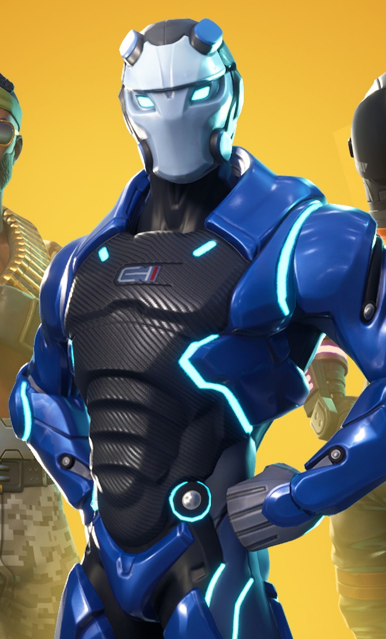 1280x2120 Fortnite, Famous, Online Video Game, Skin Characters, - Galaxy Skin