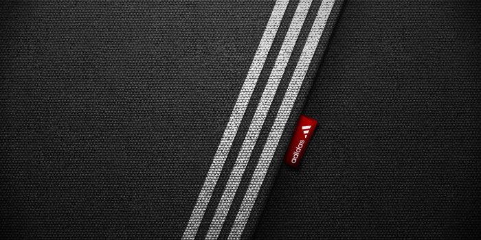 1920x1080 Wallpaper : black background, minimalism, red, Adidas, line