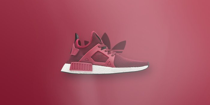 1920x1080 Unpaired red and white adidas NMD shoe, Adidas, shoes, pink shoes